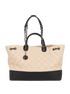 Diamond Quilted Tote, front view